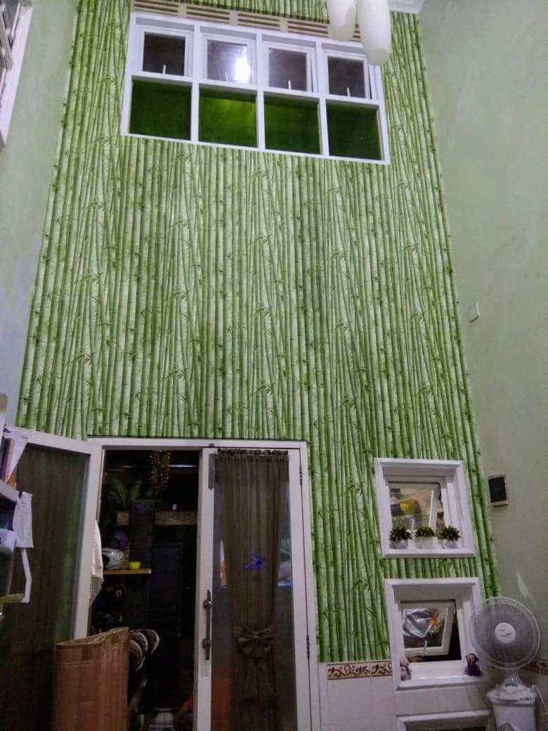 Inspirasi Wallpaper Dinding untuk Ruang Tamu  Koee Gorden Sidoarjo
